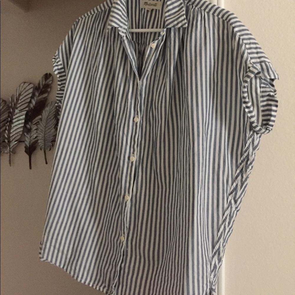 Madewell blousy button up
